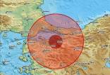 زلزله در ترکیه,وقوع زلزله 5.1 ریشتری در شمال غرب ترکیه