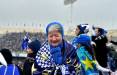 دربی 102,تصویری خبرساز از مسن ترین زن هوادار استقلال در دربی 102