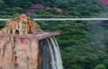 فیلم/ ساخت آبشار مصنوعی زیبا در کشور چین