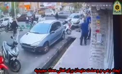 فیلم/ قمه‌کشی اراذل و اوباش در مجیدیه تهران