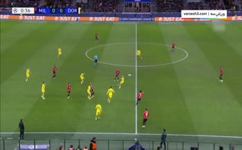 فیلم/ خلاصه دیدار میلان 1-3 دورتموند (هفته پنجم لیگ قهرمانان اروپا)