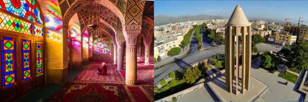 شیراز پایتخت محیط زیست آسیا,همدان پایتخت گردشگرى آسیا