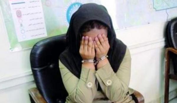 دستگیری یک زن حین سرقت کابل برق,سرقت کابل برق