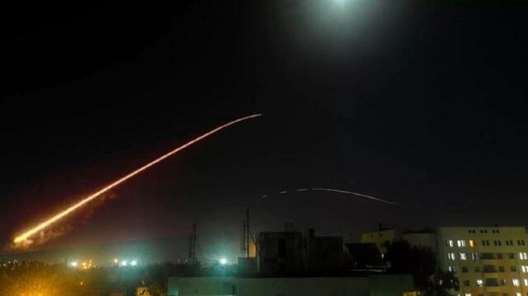 حمله اسرائیل به سوریه,بمباران اطراف دمشق توسط اسرائیل