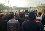 تجمع کارگران شرکت پایانه‌ها و مخازن پتروشیمی, اعتراض کارگران پتروشیمی در بندر ماهشهر