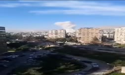 فیلم/ شهادت 4 مستشار ارشد سپاه در حمله اسرائیل به سوریه 