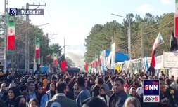 فیلم/ انفجار در مسیر منتهی به مزار سردار سلیمانی در کرمان