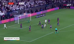 فیلم/ گل چهارم رئال مادرید به بارسلونا توسط رودریگو (فینال سوپرجام اسپانیا 2024)