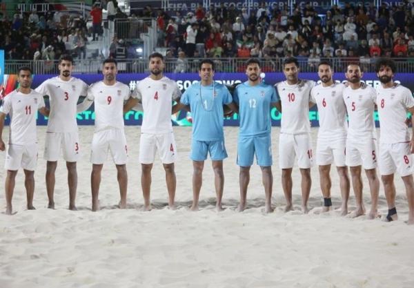 تیم ملی فوتبال ساحلی,صدرنشینی ایران در جام جهانی فوتبال ساحلی