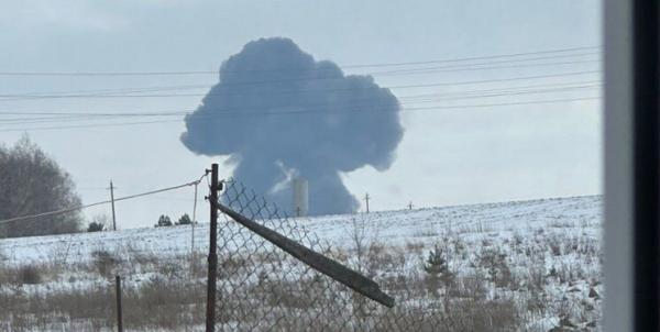 جنگ روسیه و اوکراین,سقوط هواپیمای حامل اسرای اوکراینی