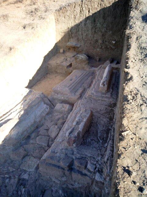 کشف بقایای تدفین ۴ انسان پشت یک سد,بقایای تاریخی در ایران