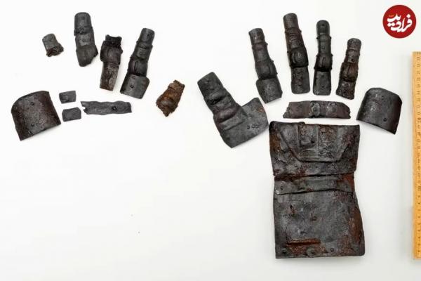 دستکش زرهی 600 ساله ,حفاری‌ها در دژ تاریخی کیبورگ