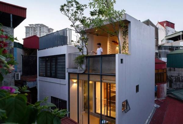 استودیوی معماری ویتنامی,ساختمان و طبیعت