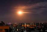 حملات به سوریه,شنیده شدن صدای انفجار در حومه شهر دمشق