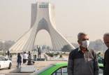 آلودگی هوا,آلودگی هوا در تهران