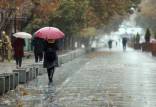 آخرین وضعیت آب و هوای کشور در بهمن 1402,بارش باران و برف در برخی استان‌ها