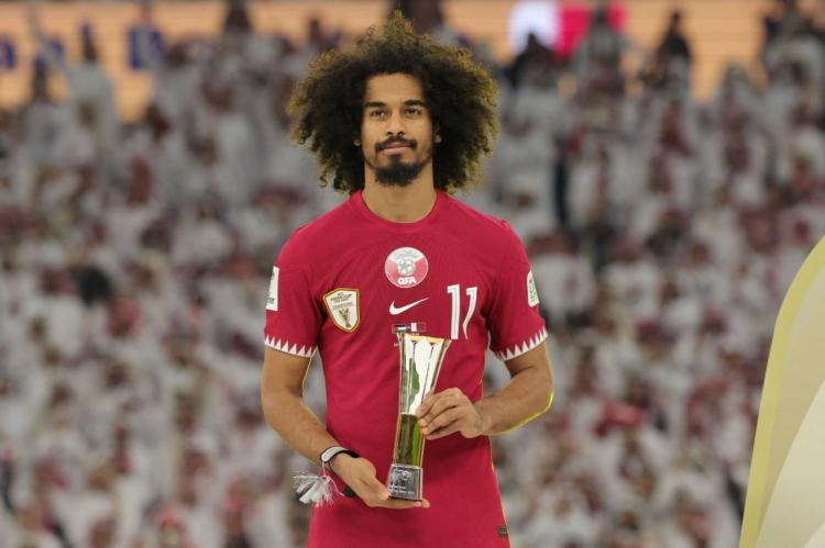 تصاویر دیدار قطر و اردن,عکس های دیدار قطر و اردن در فینال جام ملت های آسیا,تصاویر دیدار قطر و اردن در 21 بهمن 1402