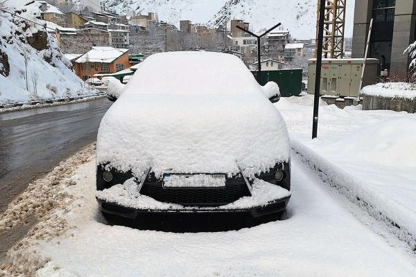 بارش برف در ایران,برف یک متری در تهران