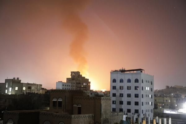 حمله آمریکا به یمن,حملات هوایی آمریکا و انگلیس به غرب یمن