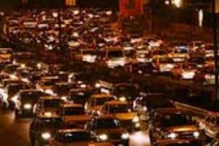 وقت کشی در ترافیک,ترافیک شهر اصفهان