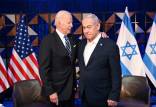 بایدن و نتانیاهو,نخست وزیر اسرائیل و رئیس جمهور آمریکا