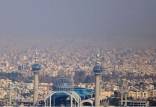 کیفیت هوای اراک ,کیفیت ناسالم هوای اصفهان