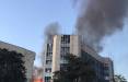 آتش سوزی در تهران,آتش سوزی ساختمان ۵ طبقه در خیابان کریم‌خان تهران