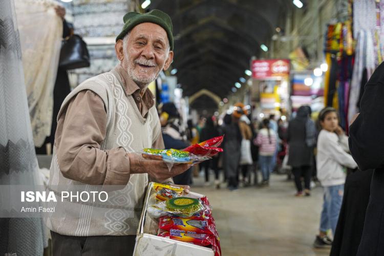 تصاویر خرید لحظه آخری برای عید نوروز 1403,عکس های خرید عید نوروز 1403,تصاویر خرید در بازار تهران
