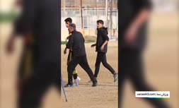 فیلم/ کتک‌کاری شدید در لیگ نوجوانان؛ حمله به بازیکنان ذوب‌آهن در یزد