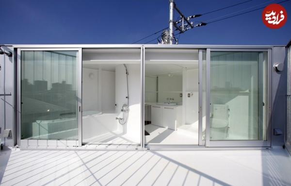 معماری جذاب یک خانۀ 4 در 4 متری در ژاپن,خانه در ژاپن
