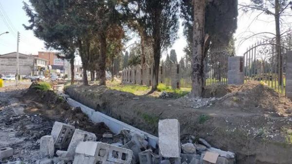 تخریب دیوار باغ گیاه شناسی در نوشهر,شهردار نوشهر