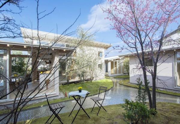 اقامتگاه اجاره‌ای در ژاپن,معماری استثنایی و بهشت‌مانند یک اقامتگاه اجاره‌ای در ژاپن