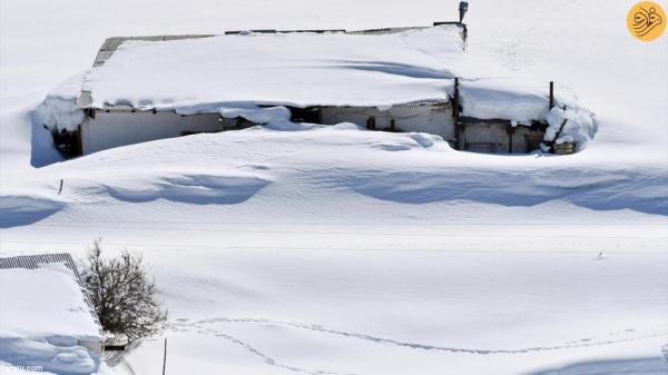 روستای هاندره,برف شدید در روستای هاندره ترکیه