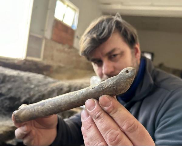 اسکیت استخوانی ۱۰۰۰ ساله , موزه کومِنیوس