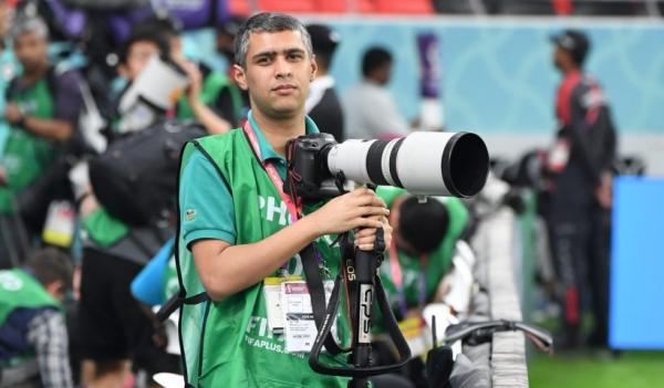 محمد امین انصاری , عکاسان برتر جهان ,عکاس ورزشی بین المللی