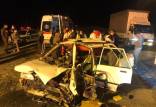 حوادث اردبیل,تصادف رانندگی در اصلاندوز