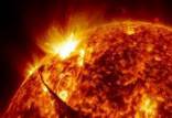 شعله خورشید, اتمسفر زمین , انفجار خورشیدی