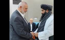 طالبان و حماس,حضور مقامات ارشد طالبان در مراسم ختم اعضای خانواده رئیس دفتر سیاسی حماس