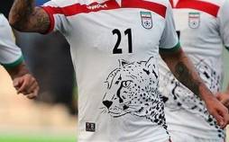 بازگشت تصویر یوزپلنگ به پیراهن تیم ملی فوتبال,پیراهن تیم ملی فوتبال