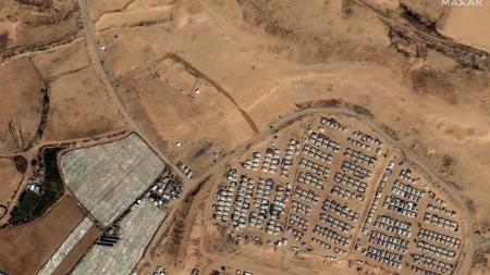 حمله اسرائیل به رفح,تصاویر ماهواره‌ای شرکت «مکسار تکنولوژیز»