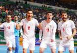 تیم ملی فوتسال ایران قهرمان آسیا شد,قهرمانی فوتسال