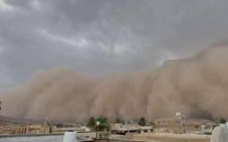 کانون‌های بحرانی گردوغبار , هجوم گردوغبار به ۴ استان