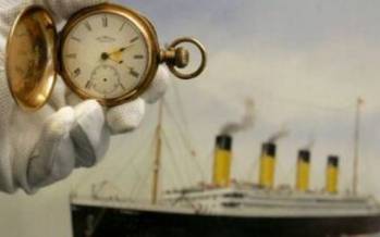 ساعت جیبی,مسافر کشتی تایتانیک