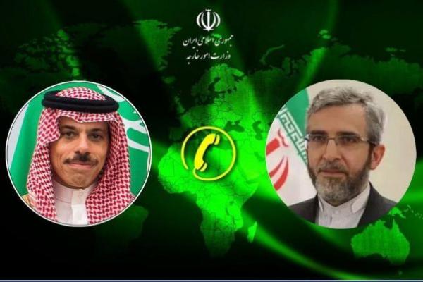 ایران و عربستان,گفتگوی سرپرست وزارت خارجه ایران با وزیر خارجه عربستان