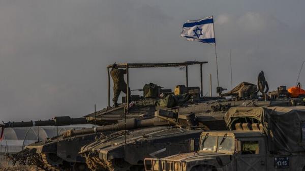 استقرار تانک‌های اسرائیلی در یک منطقه مرزی مصر,تانک‌های رژیم صهیونیستی در منطقه تل زعرب