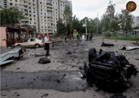 حمله هوایی روسیه به شهر خارکف ,حمله روسیه به یک کافه در اوکراین