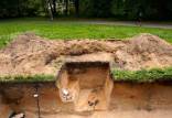 جسد تاجدار,کشف جسد تاجدار 600 ساله در زیر یک پارک