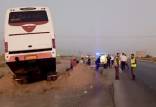 تصادف اتو‌بوس با کامیون در آزادراه کاشان ـ نطنز,تصادف در کاشان