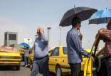 آخرین وضعیت آب و هوایی در ایران,گرما در ایران
