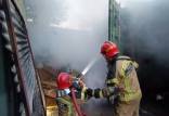 آتش‌سوزی یک واحد شهرک صنعتی در گرمسار,حوادث گرمسار